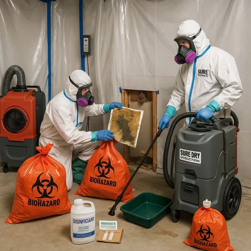 Contaminated Water Handling Protocols process in Springfield, NJ