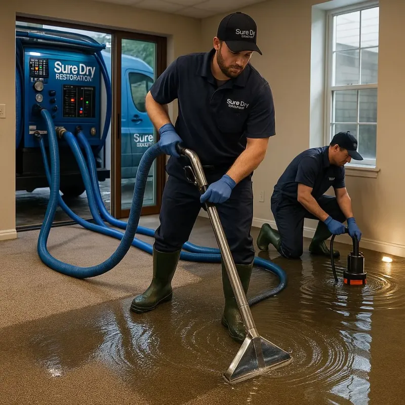 Water Extraction and Removal process in Springfield, NJ